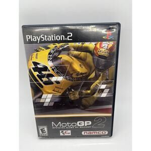 MotoGP 2 (Sony PlayStation 2, 2002) Complete and Tested